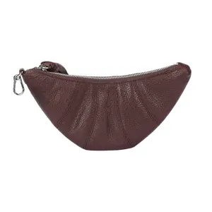 Lemaire Кожаный кошелек для монет Regular Unisex Brown