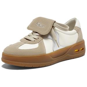 Низкие повседневные туфли женские SKAP, Coffee/Ecru