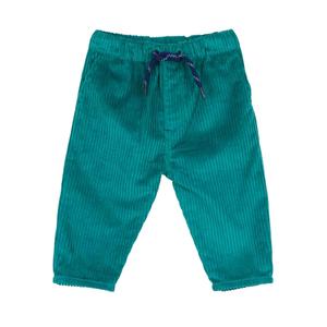 Детские бархатные вельветовые штаны в зеленом цвете Arsène et les Pipelettes