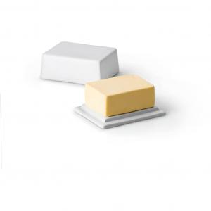 Контейнер для масла continenta на 250 г, размер 12x10x6 см Continenta, белый