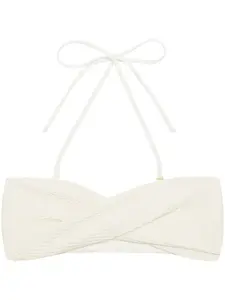 Топ Rosa с драпировкой Anine Bing, бежевый