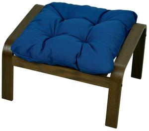 АМПО ИКЕА ПОЭНГ ПЕЛЛО Подушка обивочная на подножку кресла Подушка ИКЕА 10 см AMPO, синий
