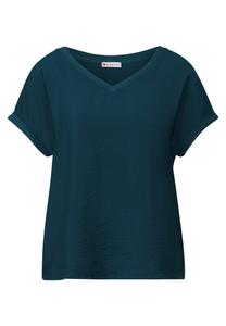 Рубашка STREET ONE, темно-синий