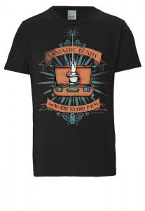 Футболка LOGOSHIRT Shirt Fantastic Beasts And Where To Find Them, черный