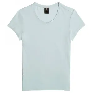 Футболка G-Star Eyben Slim 2.0 short sleeve v neck, зеленый
