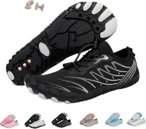 Обувь Zureto Grounding с медью, заземляющая походная обувь босиком для женщин и мужчин, мягкая и комфортная, полностью ощутите преимущества, черный