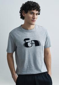 Футболка Emporio Armani Print T-shirt, Grey