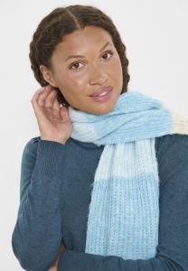 Шарф Saint Tropez MANDY, Aqua Haze Melange/Mottled Light Blue