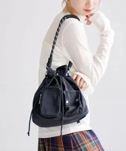 Многофункциональная сумка на завязках Coen, цвет Black