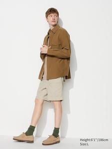 Шорты с экипировкой Uniqlo, цвет 31 бежевый