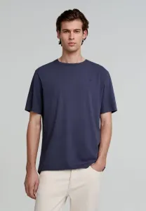 Футболка nos с черепом, базовая футболка Scalpers, Navy