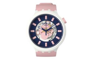 SWATCH Женские часы Big Bold Series 47mm Blue SB03M105