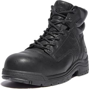 Timberland PRO мужские рабочие ботинки Titan 6 дюймов с композитным защитным носком, Black
