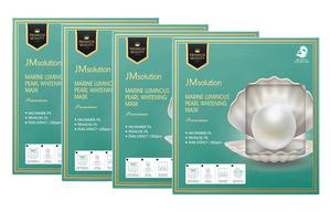 JM Solution новая коллекция двухкамерная маски Ocean Pearl для лица успокаивающая увлажняющая и насыщающая влагой 5 штук/упаковка JMsolution