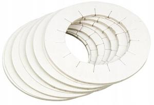 Бумажная крышка для банки воска Classic, 10 шт., inna