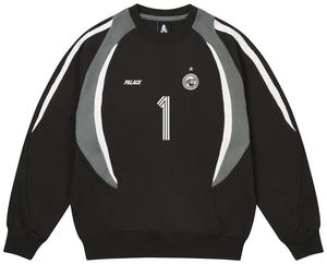 Толстовка Palace Phantasy Warm Up Crew, черный