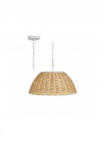 Лампа подвесная Loberon Santorano, бежевый