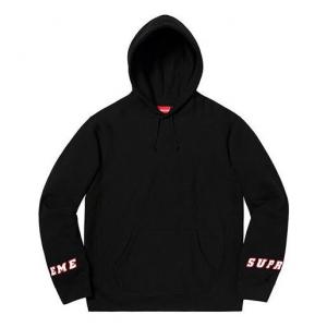 Толстовка ss19 wrist logo hooded sweatshirt Supreme, бежевый