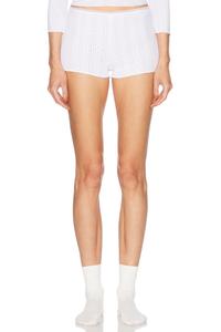 Крошечные шортики Teeny Tiny Short Cou Cou Intimates, White