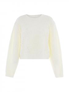 Женский свитер в цвете кремовый IZIA