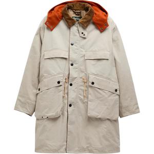 X Тренч "Капитан Саншайн", очень свободный, мужской Barbour, бежевый