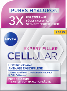 Дневной крем NIVEA Expert Filler Cellular Hochwirksame Anti-Age Tagespflege LSF15
