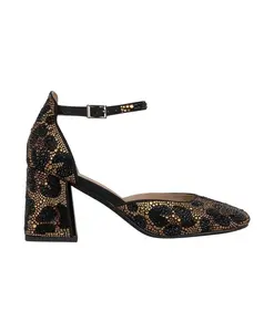 Туфли с леопардовым принтом и украшения Alma En Pena, коричневый