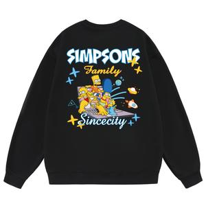 Свитшот унисекс The Simpsons, абрикосовый