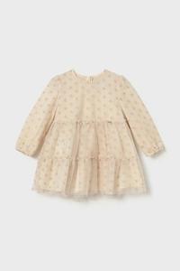 Детское платье Mayoral, бежевый