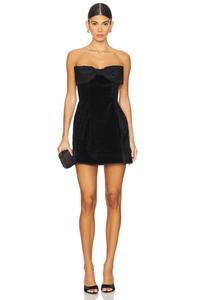 X revolve charlotte мини-платье Stone Cold Fox, черный