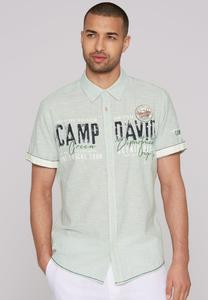 Рубашка STREIFEN MIT LOGO ARTWORKS Camp David, темно-зеленый