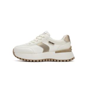 DAPHNE Женские низкие повседневные туфли бежево-золотые, цвет Beige Gold