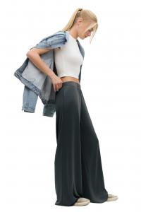 No Matter What Широкие брюки в черном цвете