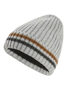 вязаная шапка серо-коричнево-синего цвета Man's World