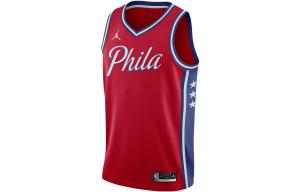 Баскетбольная майка мужская красная Jordan, красный