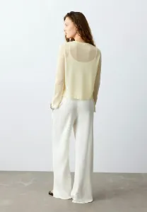 Подростковые брюки Mango Kids, Off-White