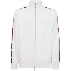 Толстовка на молнии с логотипом Dsquared 2, белый