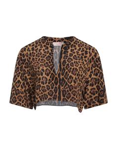 Кроп-топ Valentino Garavani, коричневый