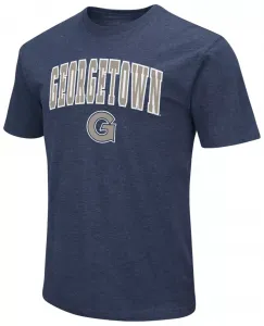 Мужская темно-синяя футболка Colosseum Georgetown Hoyas