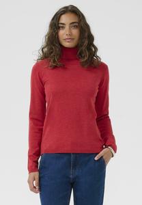 Джемпер Culture CUANNEMARIE ROLLNECK, Chili Pepper Melange/Red