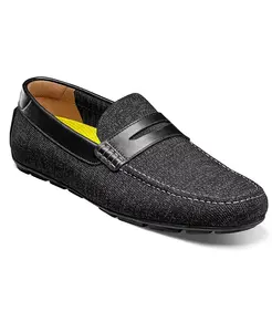 Мужские мокасины Motor Knit Moc Toe Penny Loafer Florsheim, черный