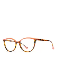 Круглые оправы в черепаховом цвете Xavier Garcia Design, коричневый