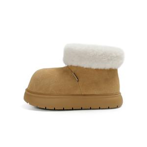 Earl Cat Прочные тёплые короткие зимние ботинки женские Sand, цвет Sand