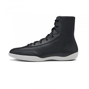 Винтажные баскетбольные кроссовки унисекс с высоким берцем Phantom черный Eqlz Equalizer