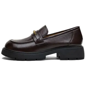 Лоферы женские BASTO, бордовый