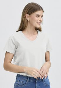 Футболка Fransa SHOULDER VTEE , Blanc De Blanc/Off-White