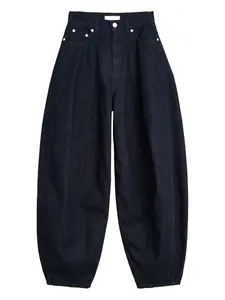 Джинсы свободного кроя со вставками Viktor & Rolf, синий