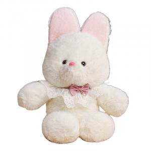 Мягкая игрушка бегущий кролик лиса панда медвежонок плюшевая кукла высота 45см Mr. Toy, Rabbit Bib Style