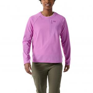 Женский свитшот DELTA Crew Arcteryx, dawn розовый/alpenglow