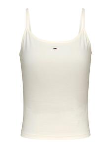 Топ Tommy Jeans Essential, белый
